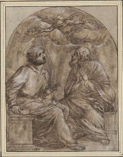 Zwei Märtyrer von Giuseppe Ribera, gen. l'Espagnolet