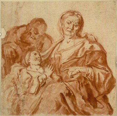 Hl. Anna und Joachim mit der kleinen Maria von Gabriel Weyer