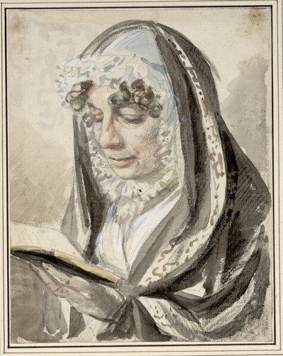 Lesende Frau von Josef Danhauser