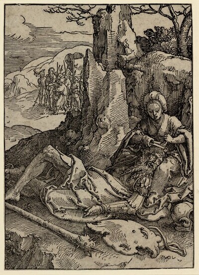 Samson und Delilah von Lucas Hugensz. van Leyden
