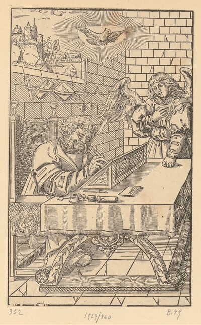 Der Evangelist Matthäus von Lucas Cranach d. J.