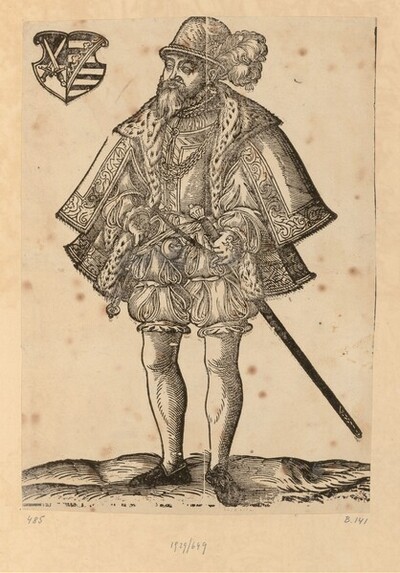 Bildnis eines sächsischen Herzogs von Lucas Cranach d. J.