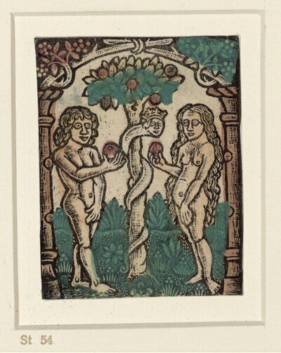Adam und Eva von Anonym