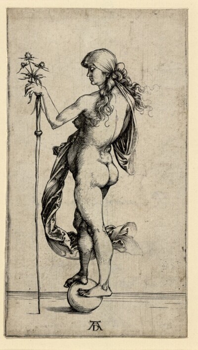 Fortuna von Albrecht Dürer