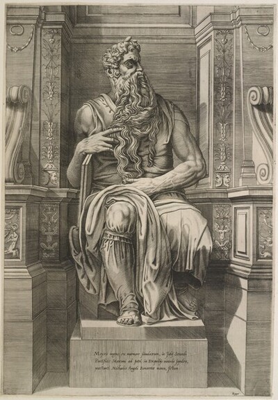 Moses von Nicolas Beatrizet