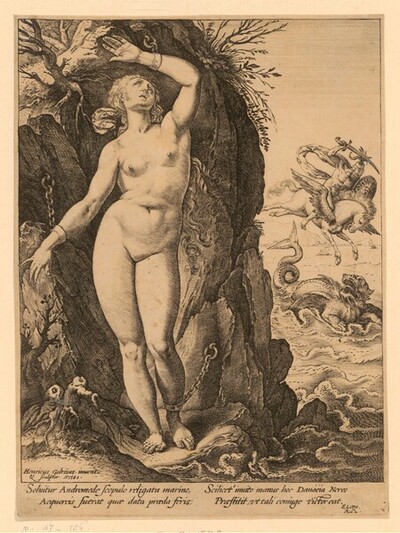Andromeda von Hendrick Goltzius