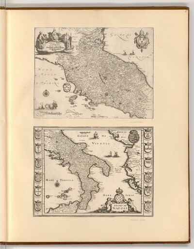 Italien (Landkarte) von Matthäus Merian der Ältere
