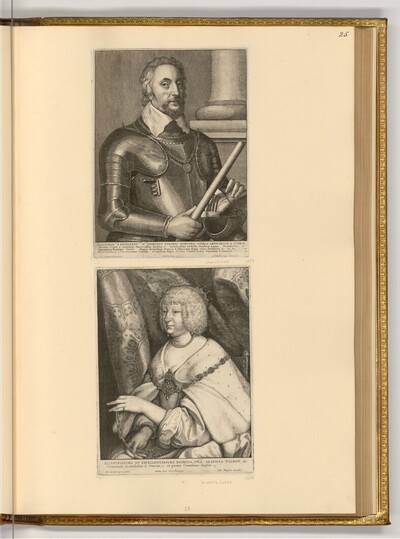Porträts Thomas Howard und seine Frau Alathea Talbot von Wenzel Hollar