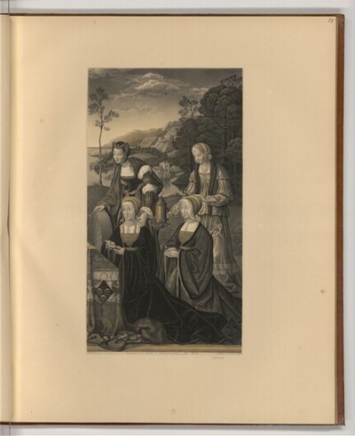 Hl. Christina und hl. Gudula von Johann Nepomuk Strixner