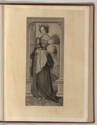 Hl. Barbara von Hans Holbein d. Ä.