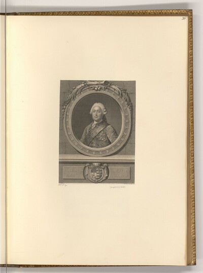 Porträt Friedrich August, König von Sachsen von Johann Friedrich Bause