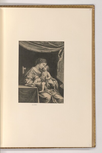 Maria mit Kind von Jacques Stella