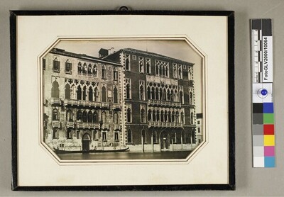 Der Palazzo Foscari in Venedig von Josef Wawra