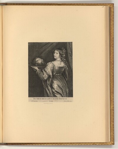 Salome mit dem Haupt des Johannes von Jacobus Neeffs