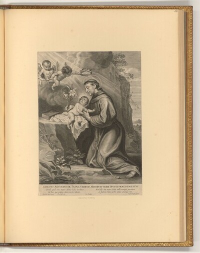 Antonius von Padua mit Christuskind von Jacobus Neeffs