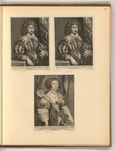 Porträt Antoine de Bourbon; Henriette von Lothringen von Pieter de Bailliu