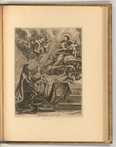 Porträt Ludwig XIII., König von Frankreich (Allegorie)