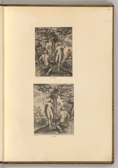 Adam und Eva von Johann Sadeler d. Ä.