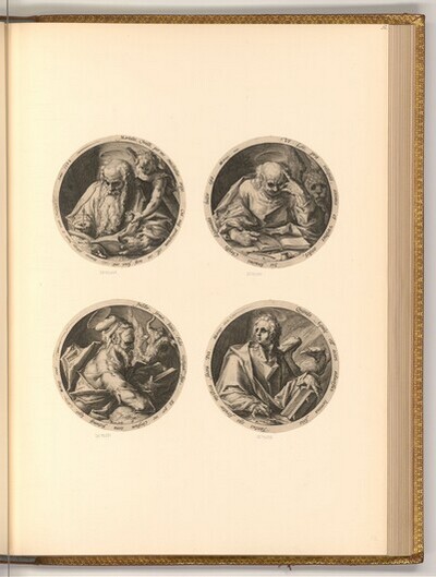 Die vier Evangelisten von Jacob de Gheyn II.
