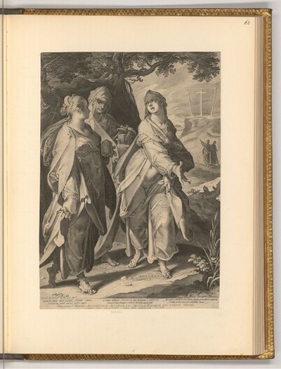 Die drei Marien von Aegidius Sadeler d. J.