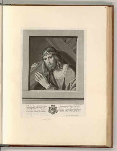 Christus trägt das Kreuz von Johann Georg Janota