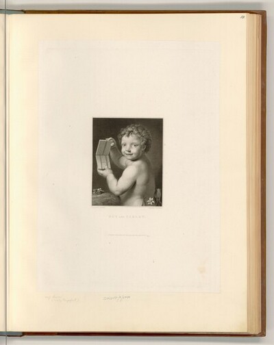 Boy and tablet von William Bromley