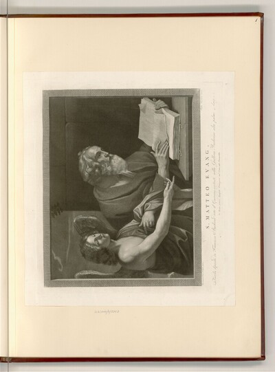 Evangelist Matthäus von Pietro Fontana