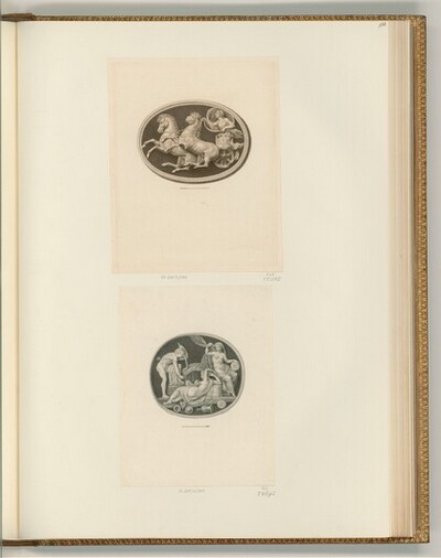 Aurora; Silenus und Tigris von Francesco Bartolozzi