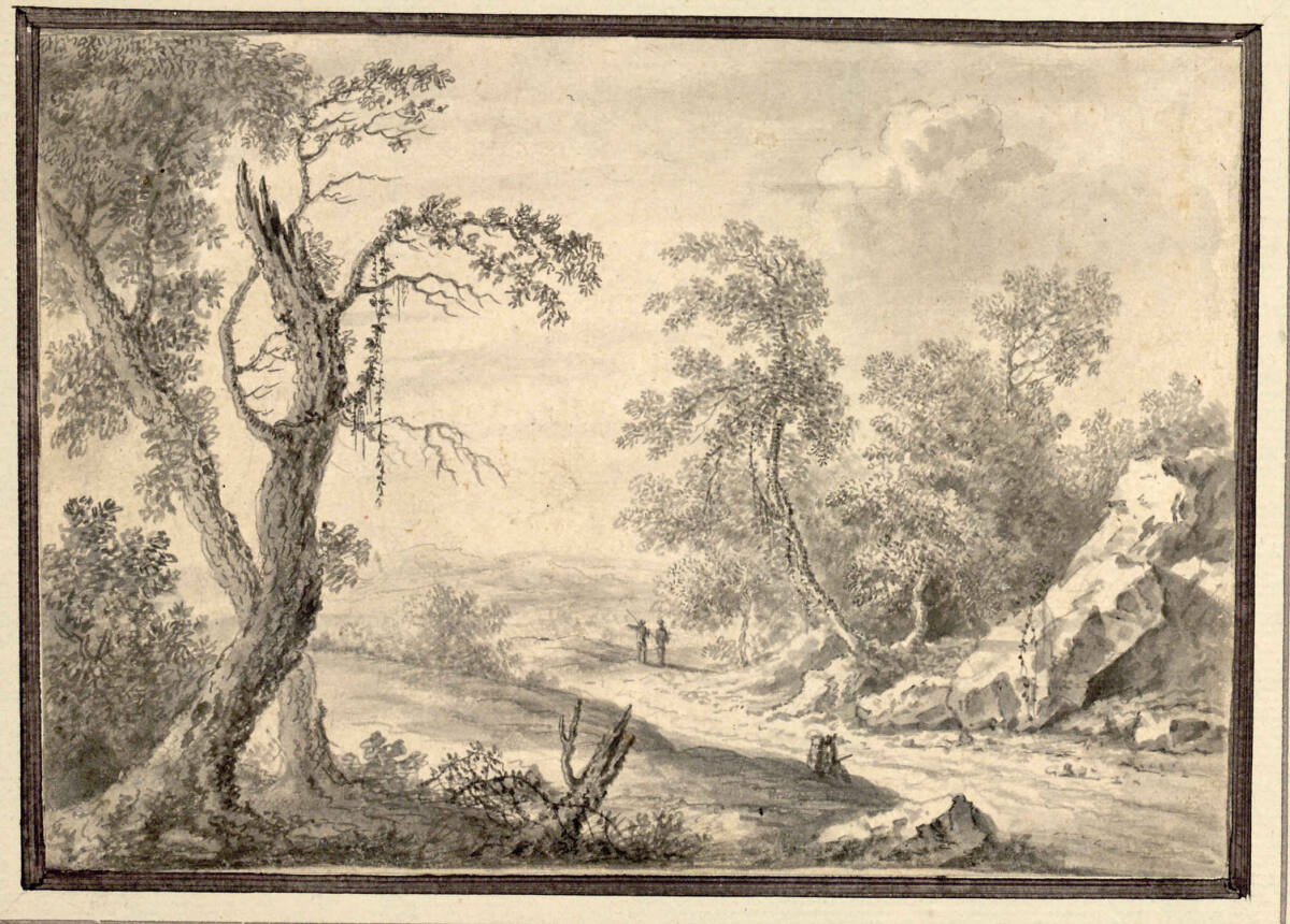 Waldweg, Salomon Gessner
