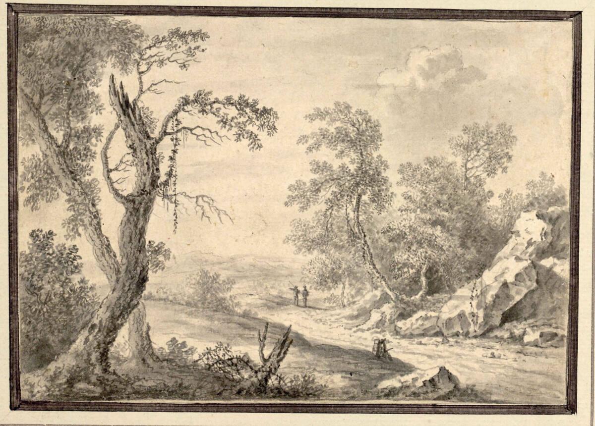 Salomon Gessner, Waldweg, Inv. Nr.: 4373
