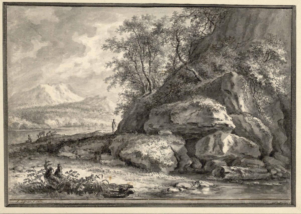 Salomon Gessner, Felspartie, Inv. Nr.: 4375