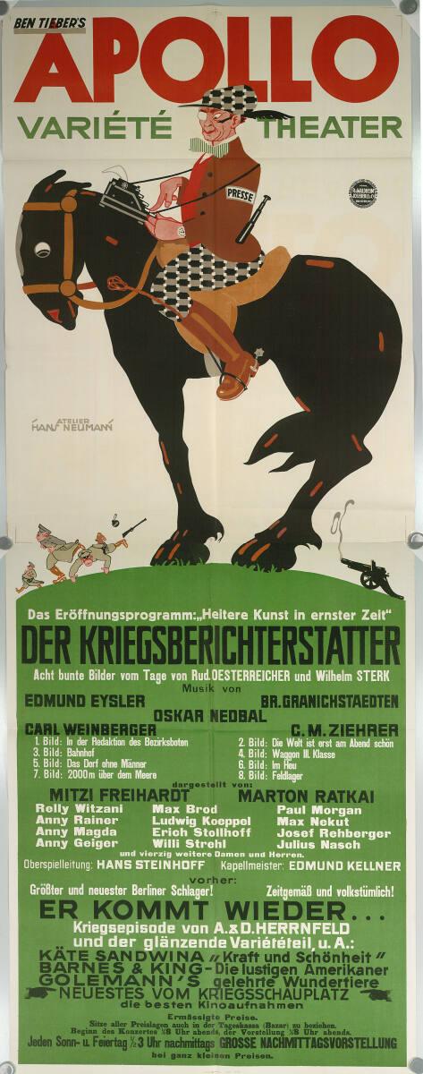 APOLLO; DER KRIEGSBERICHTERSTATTER, Inv. Nr.: DG1914/698/1