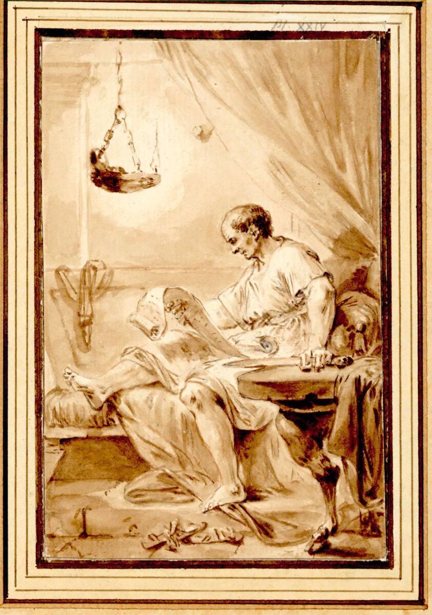 Bernhard Rode, Illustrative Stecherzeichnungen zu Schröckhs Allgemeiner Weltgeschichte: XXIV. C…