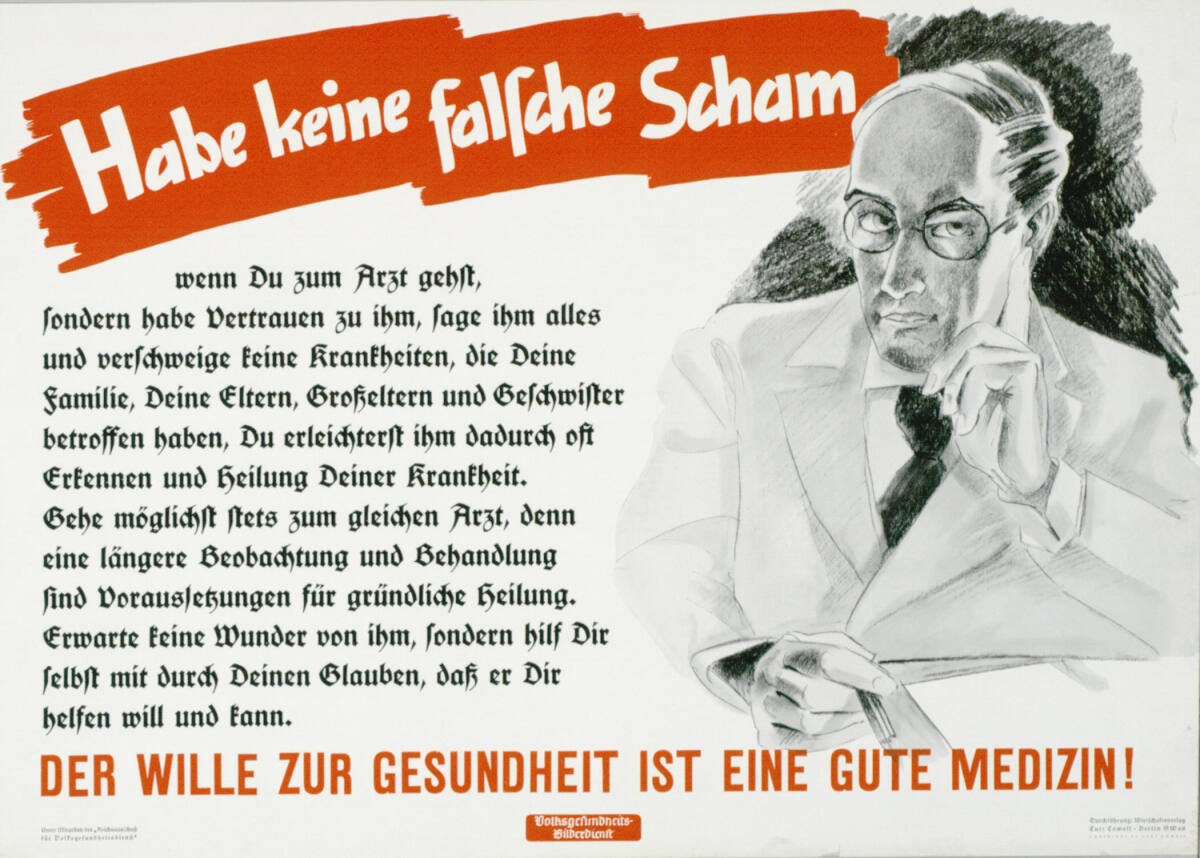 Habe keine falsche Scham; DER WILLE ZUR GESUNDHEIT IST EINE GUTE MEDIZIN!, Berlin CurtCowall