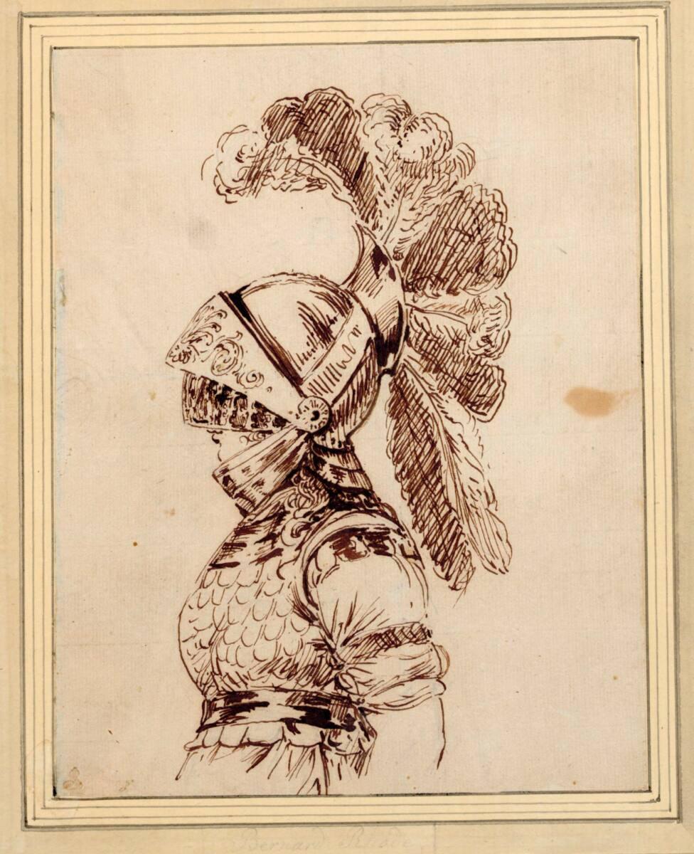 Bernhard Rode, Frau in Rüstung, Inv. Nr.: 4546