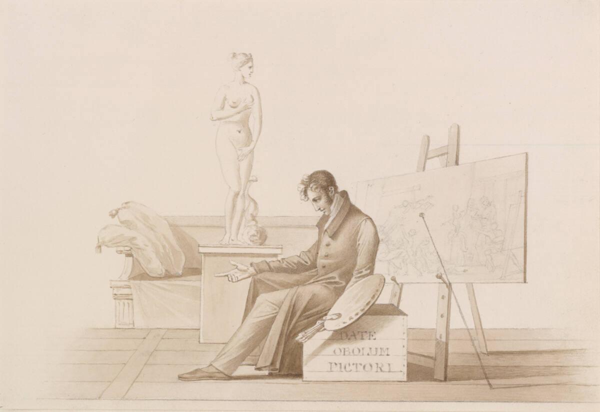 Joseph Bergler der Jüngere, Date obolum pictori, Inv. Nr.: 44450