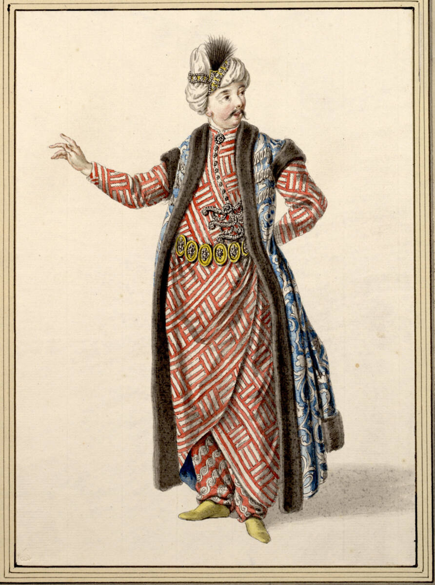 Vestiario del Solimano Opera: VII. Rusteno (Il Signor Führich), FrancescoPonte