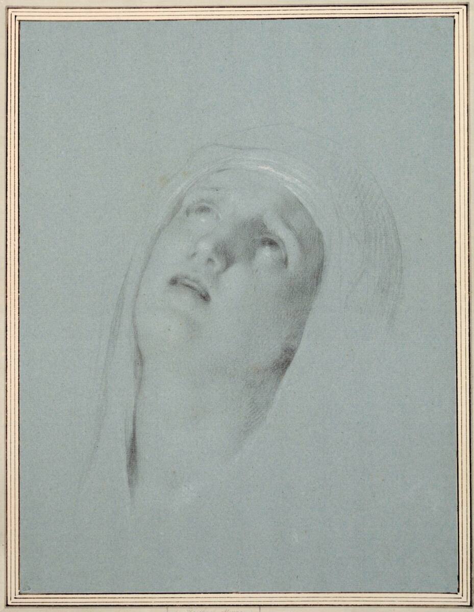 Kopf der weinenden Maria, Anton Raphael Mengs