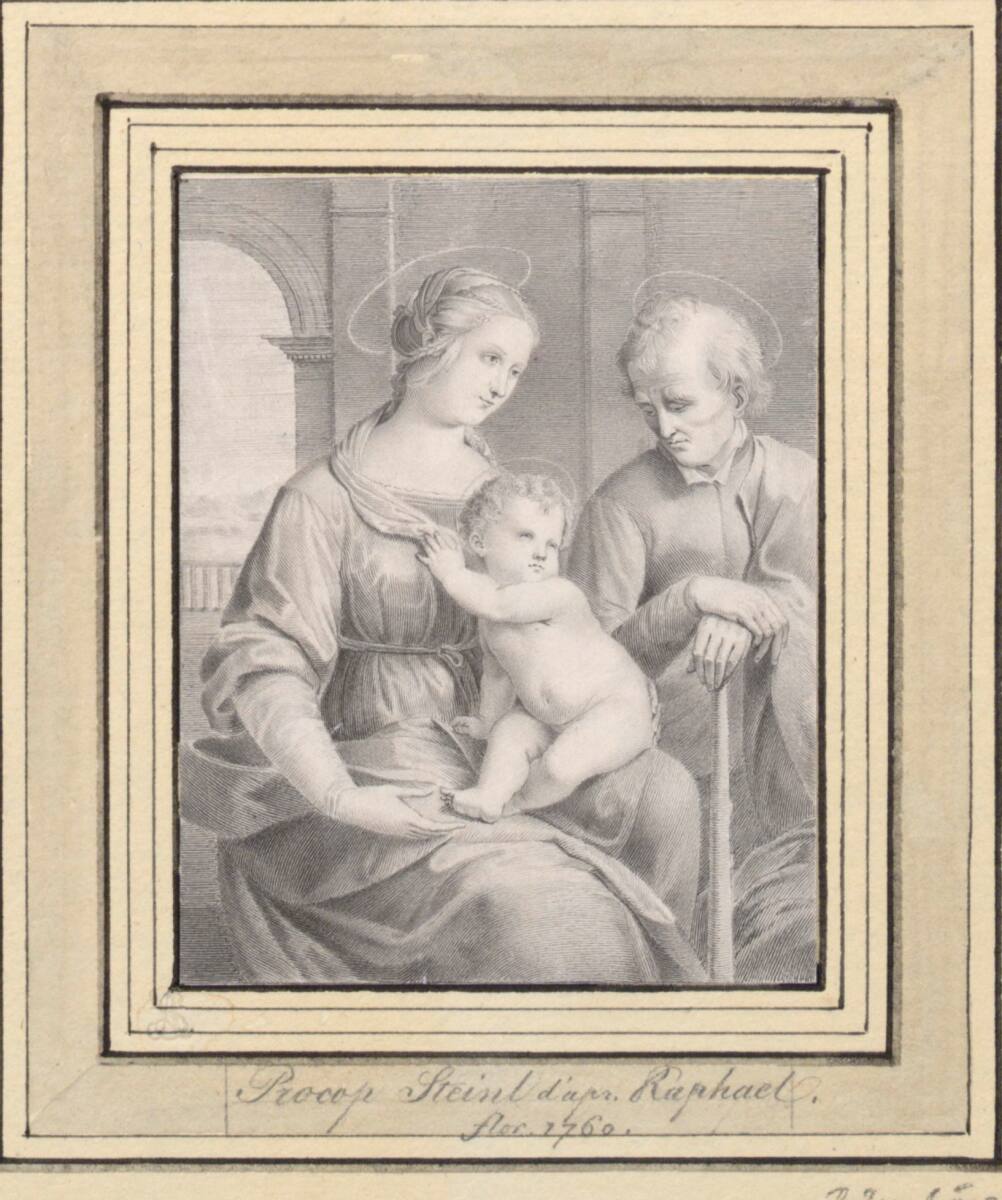 Die Madonna mit dem bartlosen heiligen Josef, ProkopSteinl