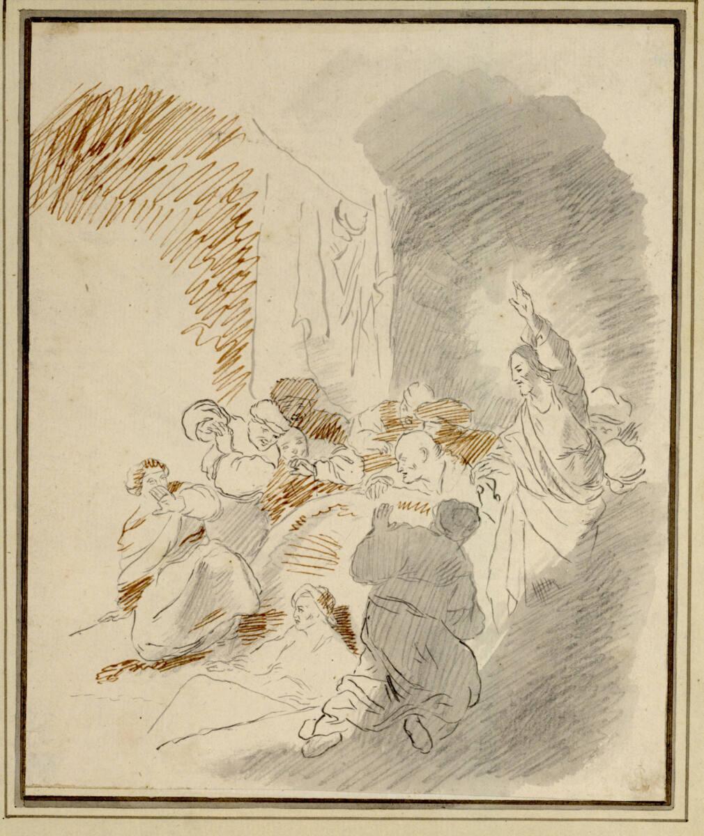 Johann Georg Wagner, Auferweckung des Lazarus, Inv. Nr.: 4685