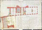 Wien I, Hofburg, Schlossergangtrakt, Handbibliothek, Grundriss, Inv. Nr.: AZ6771