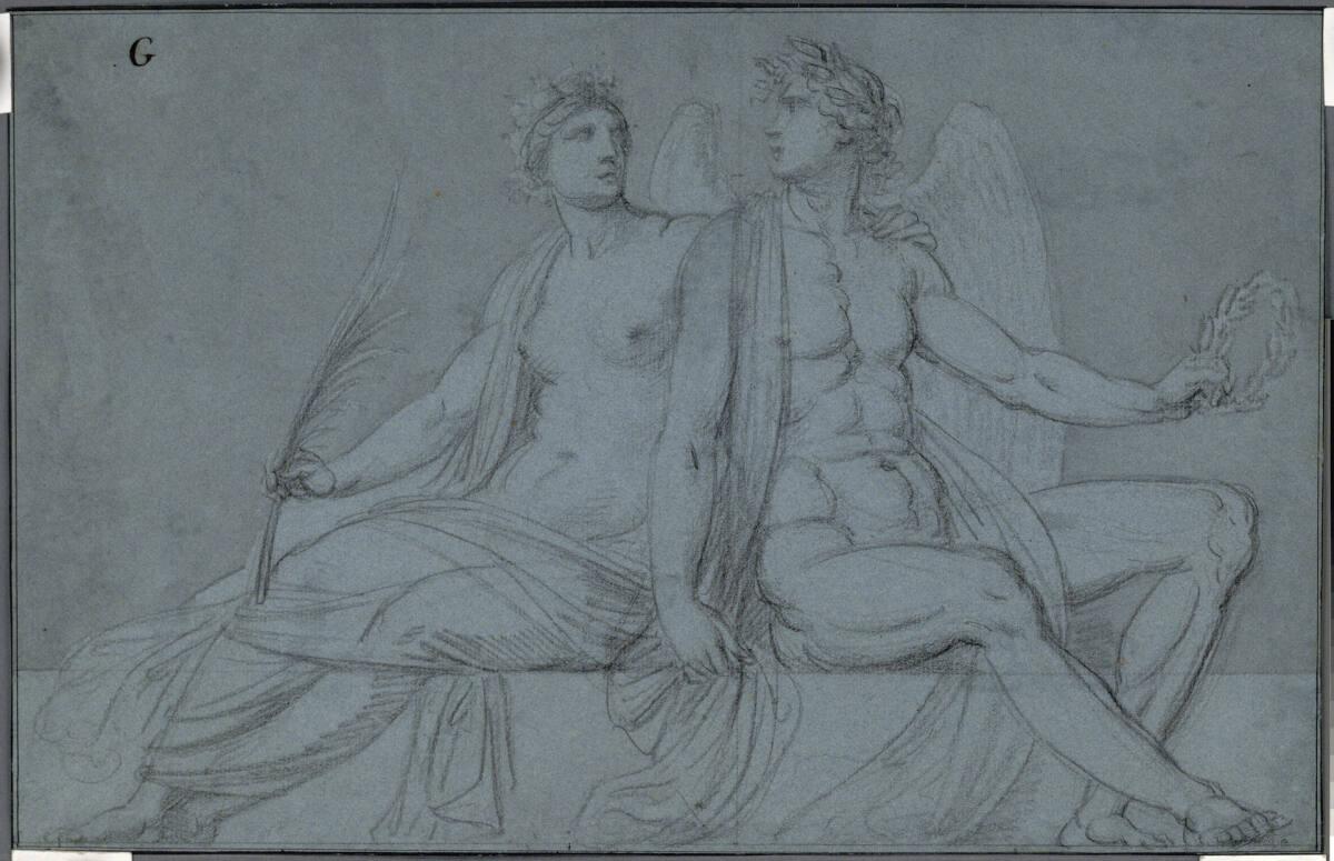 Ludwig Gabriel von Remy, Wien I, Hofburg, Um- und Neubauprojekt, Giebelgruppe (?), Inv. Nr.: AZ…