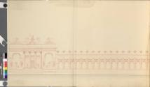 Ludwig Gabriel von Remy, Wien I, Hofburg, Festdekoration, Äußerer Burgplatz, Illumination, Aufr…