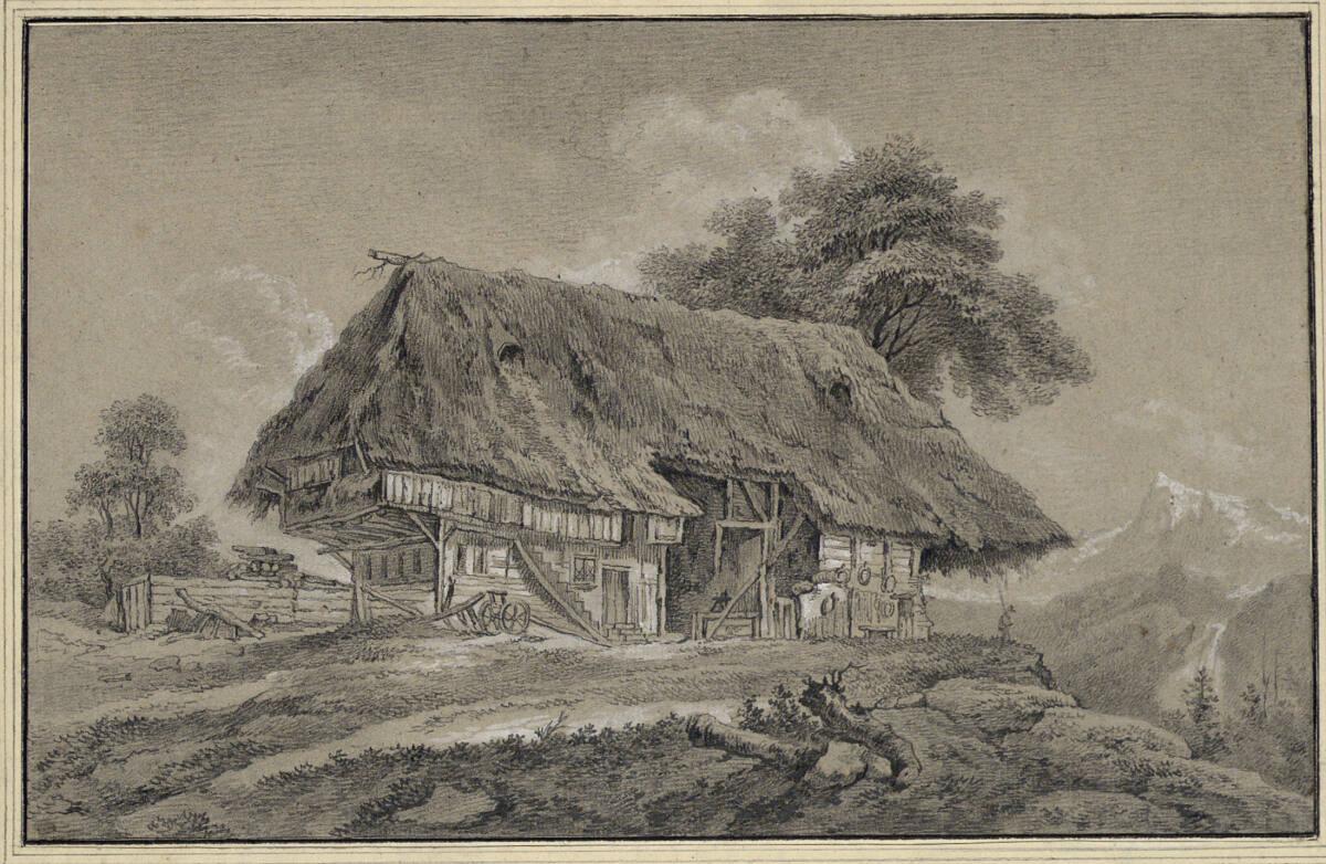 Franz Schütz, Bauernhaus im Kanton Bern, Inv. Nr.: 4778