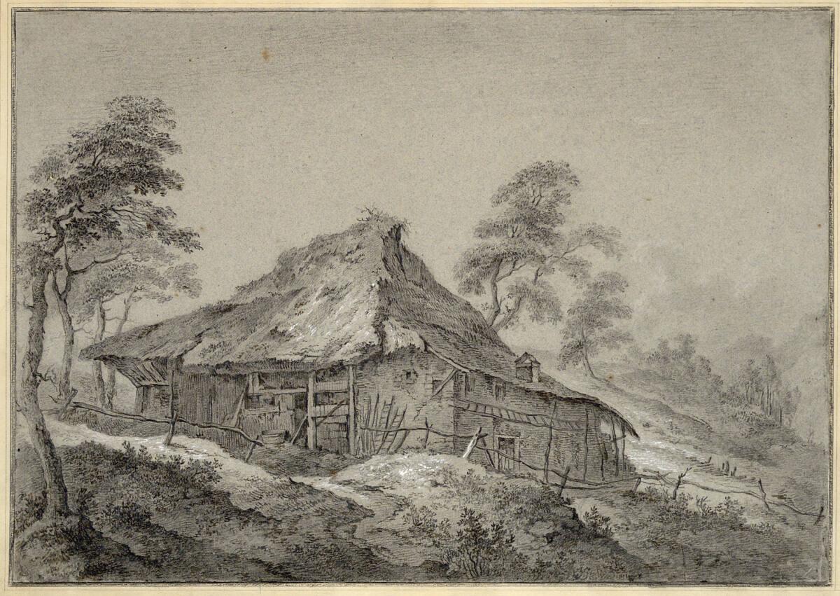 Franz Schütz, Schweizer Bergbauernhof, Inv. Nr.: 4783