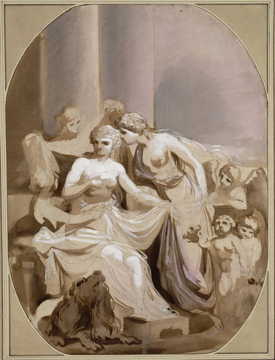 Toilette der Venus, Joseph Wolf