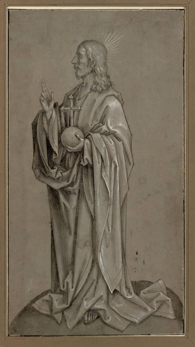 Hans Holbein d. Ä., Christus als Salvator Mundi, Inv. Nr.: 4830