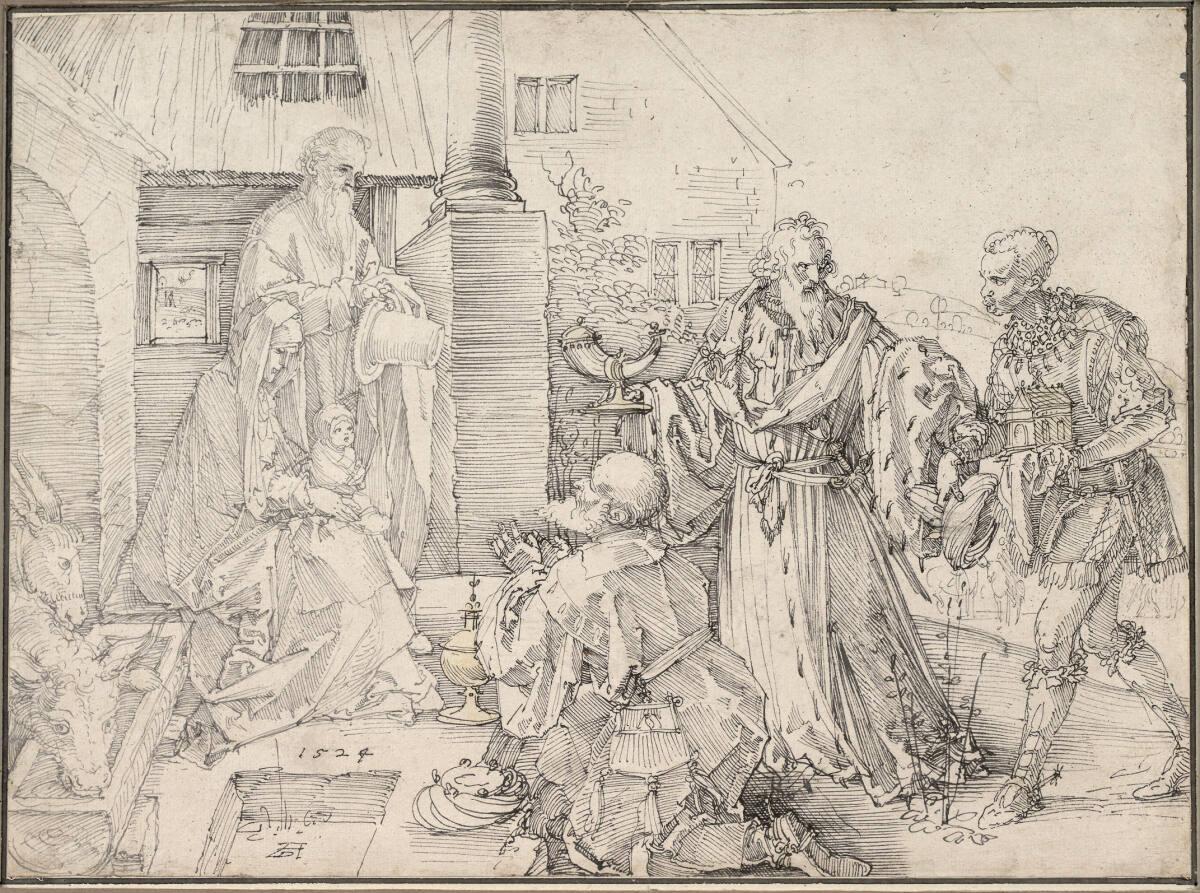 Albrecht Dürer, Die Anbetung der Könige, Inv. Nr.: 4837