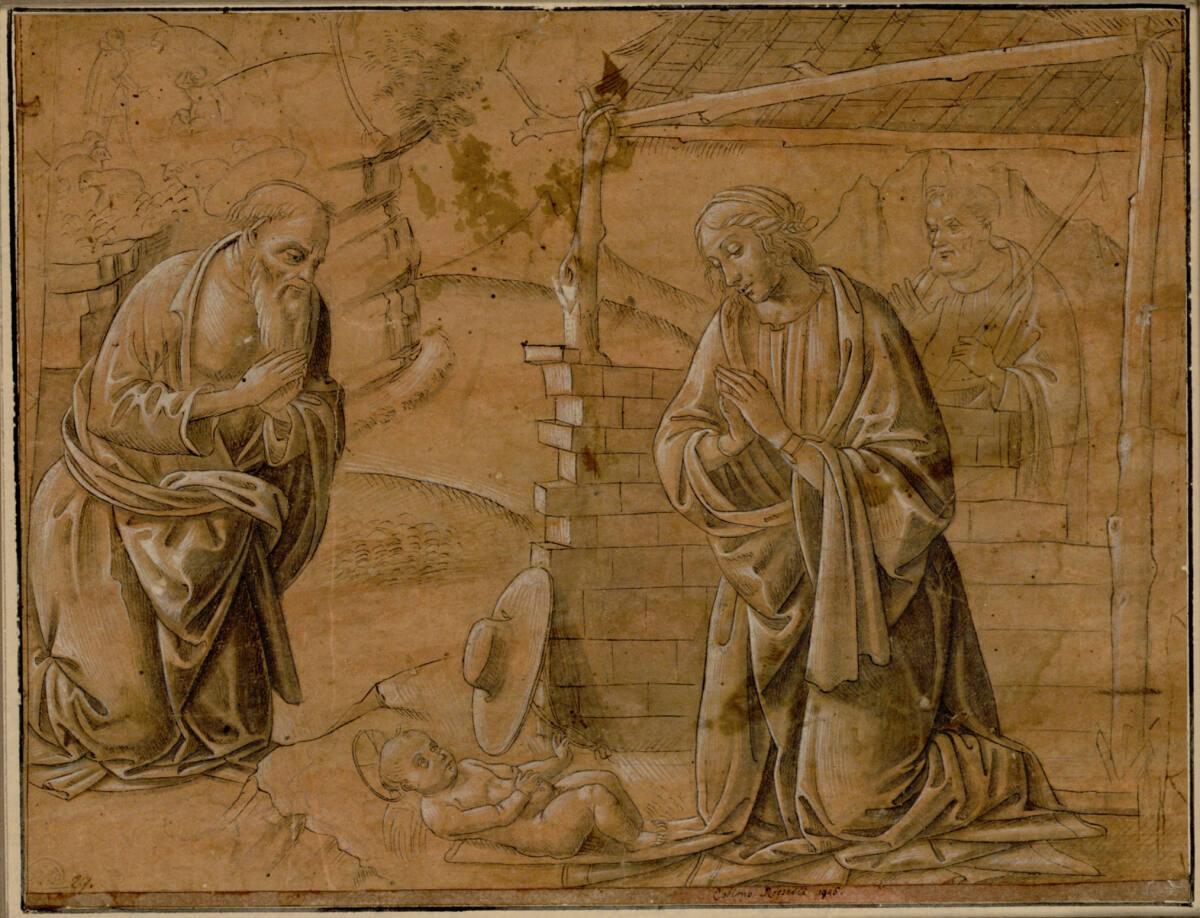 Anonym, Anbetung des Christuskindes, Inv. Nr.: 4857