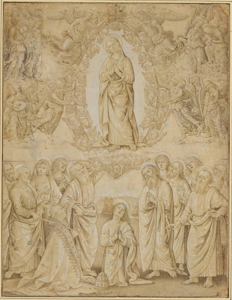Anonym, Die Himmelfahrt Mariens, Inv. Nr.: 4861